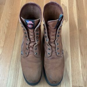 Mens Justin steel toe 11.5EE boots